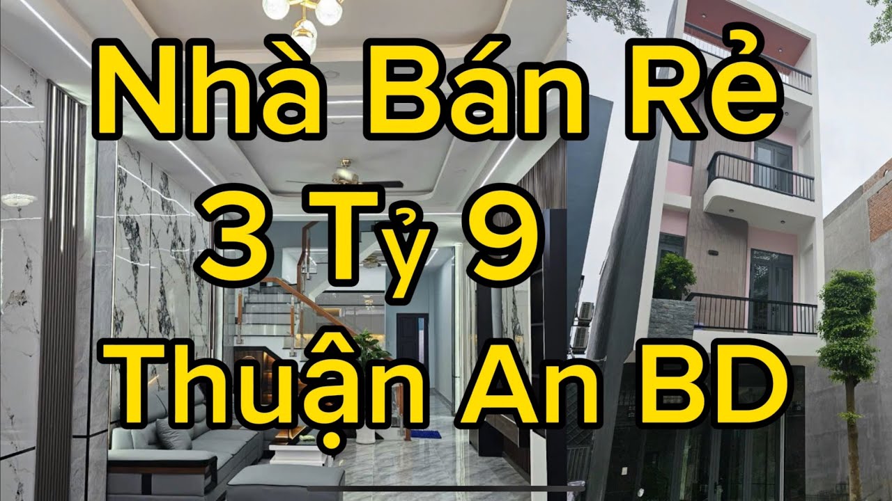 Bán Nhà 3 Tấm Bình Chuẩn, Thuận An, Bình Dương – Giá Chỉ 3 Tỷ 900