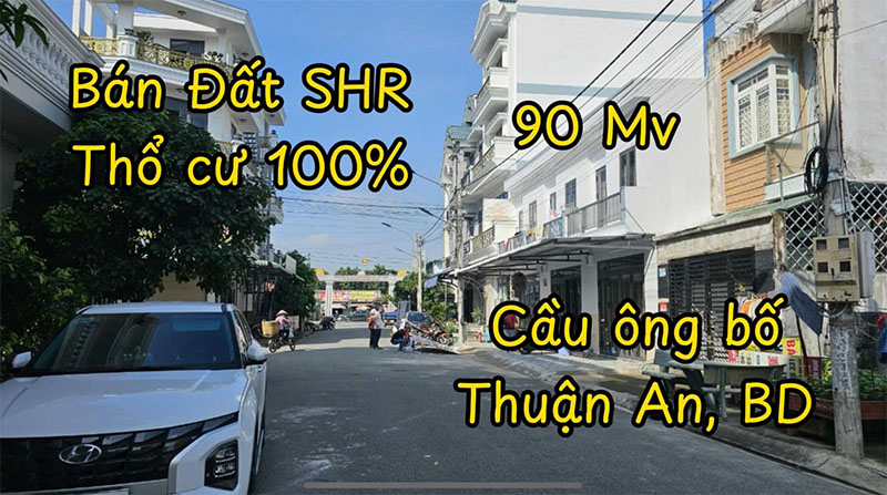 Bán Đất Nền Gần Cầu Ông Bố, Bình Hòa, Thuận An, Bình Dương – Sổ Hồng Riêng, Giá Tốt