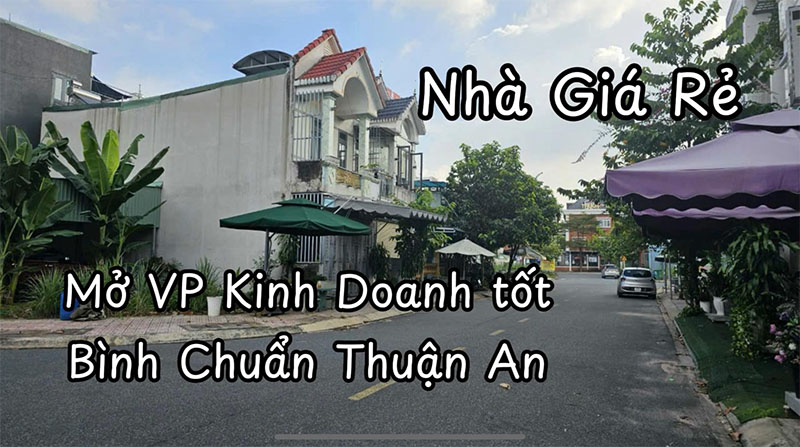 Bán Nhà SHR Khu Cao Cấp Tại Bình Chuẩn, Thuận An, Bình Dương – Giá Rẻ